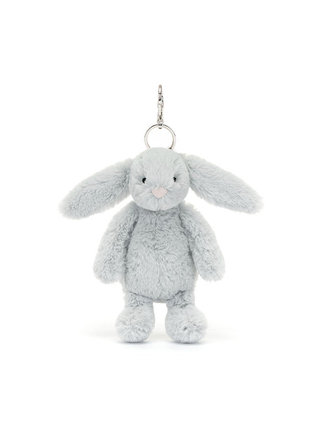 Bashful Silver Bunny Bag Charm