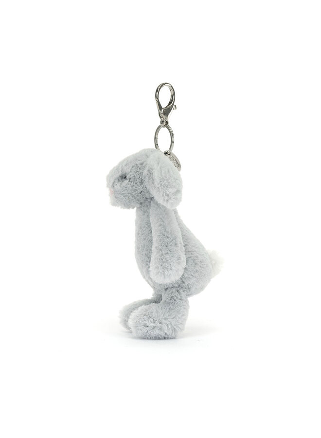 Bashful Silver Bunny Bag Charm