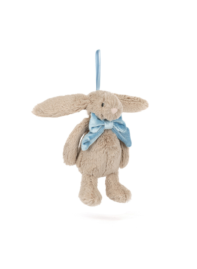 Bashful Beige Bunny Decoration