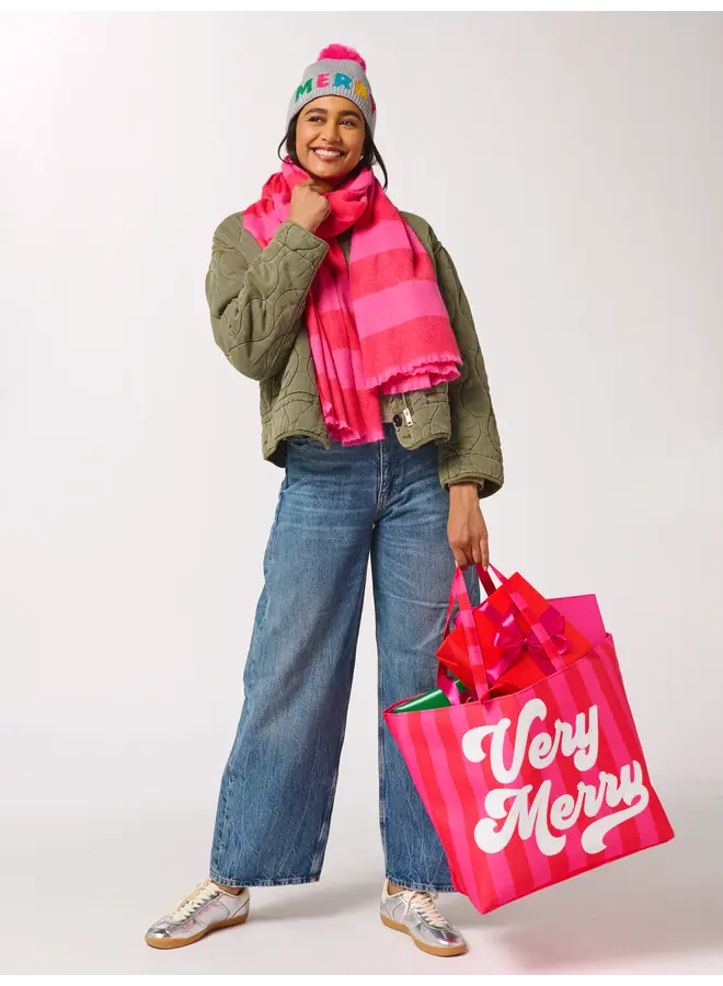 Very Merry Gifting Tote Red