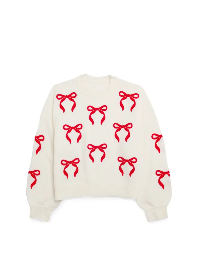 Bow Sweater Ivory