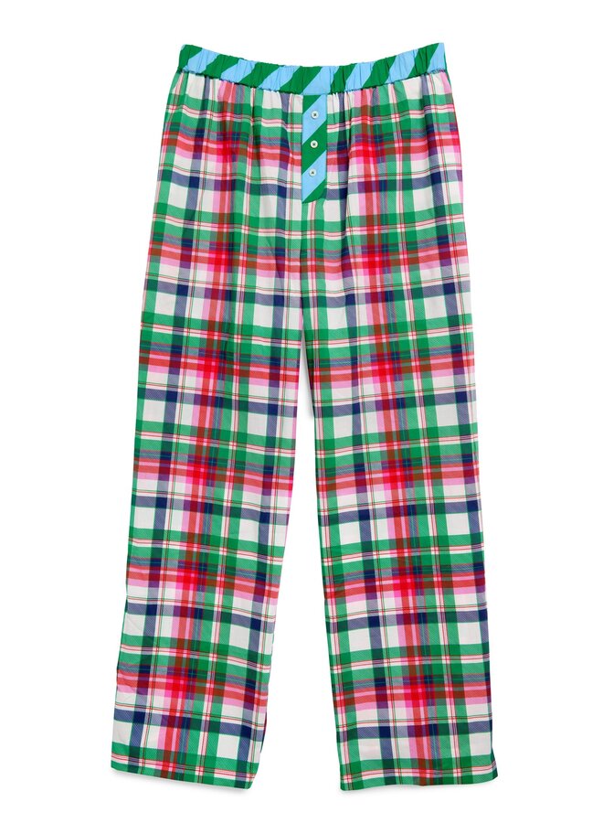 Plaid Boxer Pants