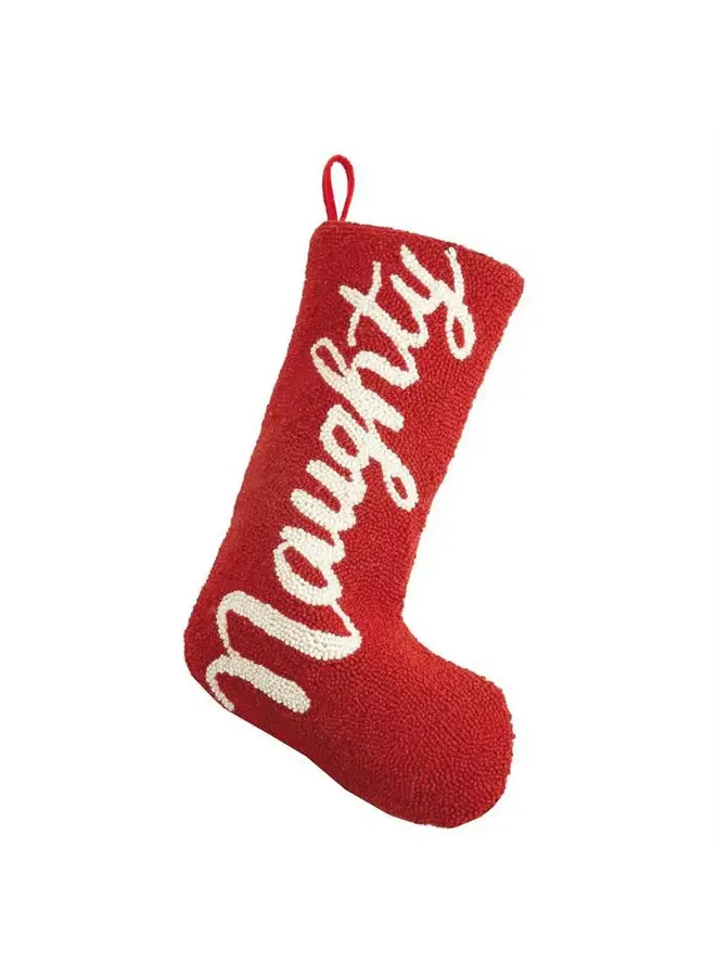 Naughty Hook Stocking