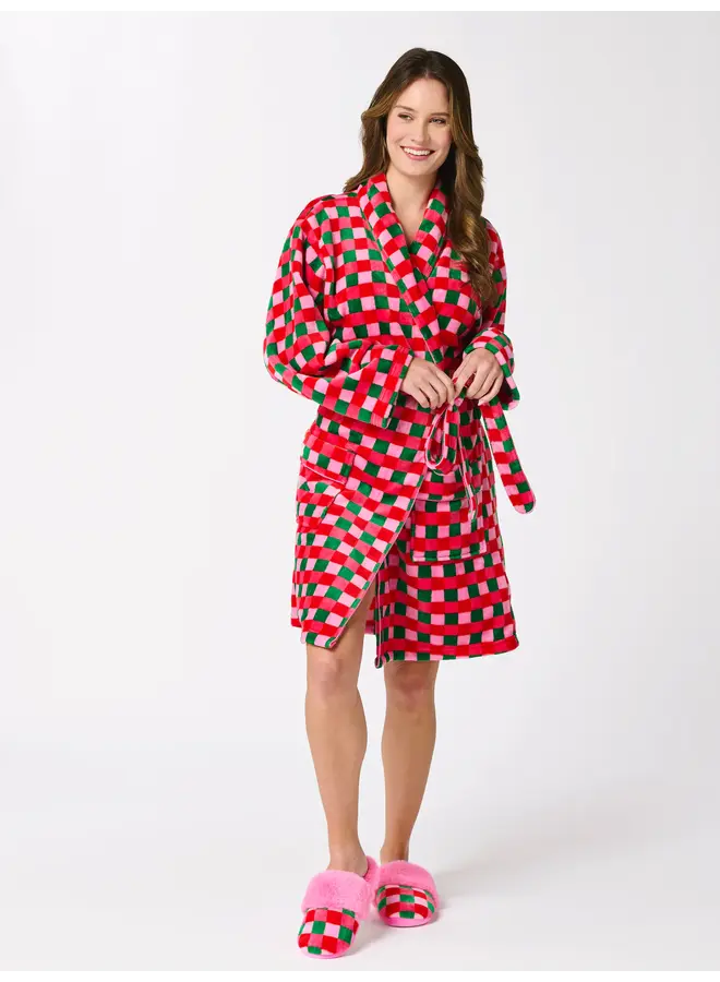 Checkered Slippers Multi