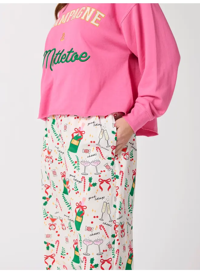 Celebration Boxer Pants Ivory