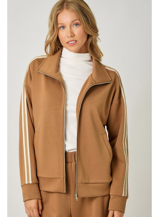Tracksuit Jacket Toffee