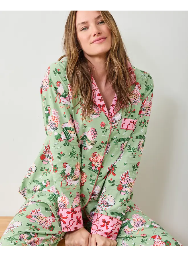 Holiday Hens Sage Long Set PREORDER!