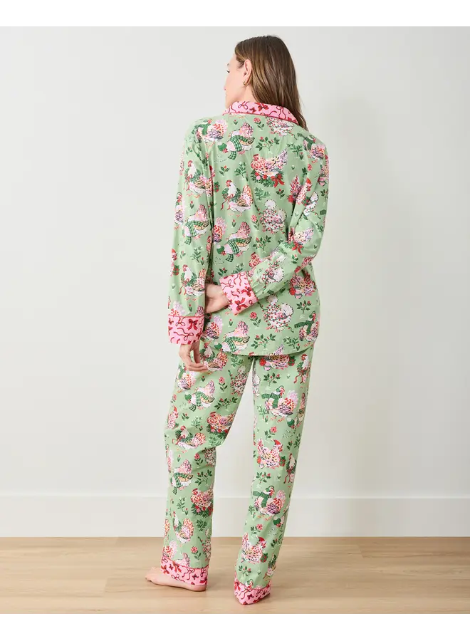 Holiday Hens Sage Long Set PREORDER!