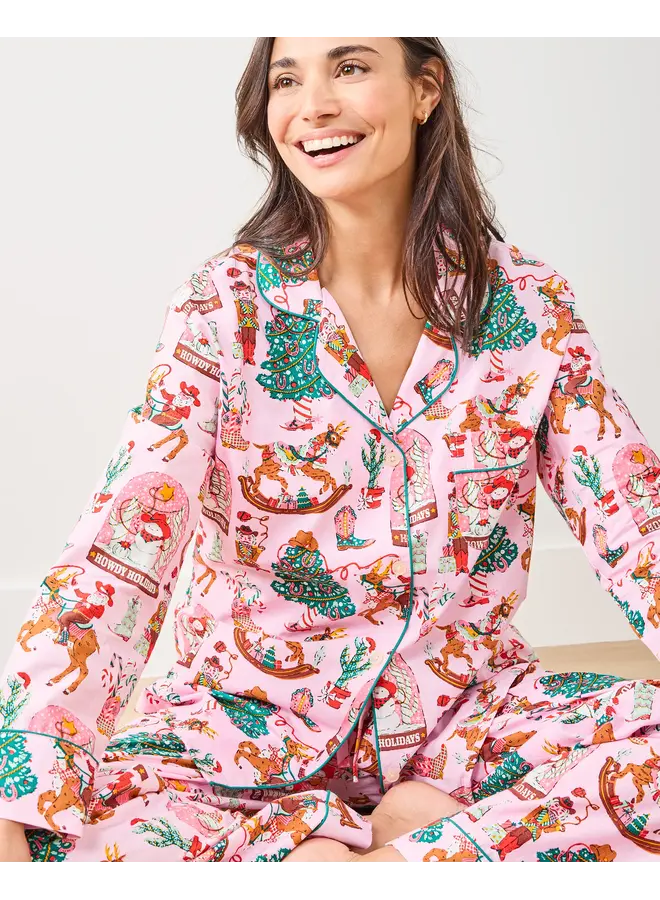 Cowboy Christmas Pink Boots Long Set PREORDER!