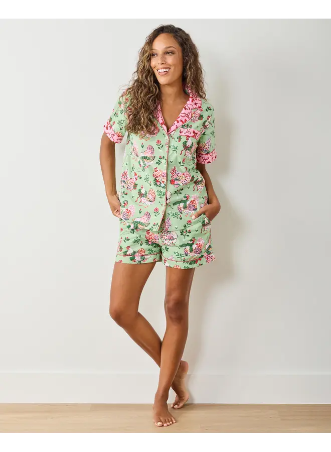 Holiday Hens Sage Short Set PREORDER!