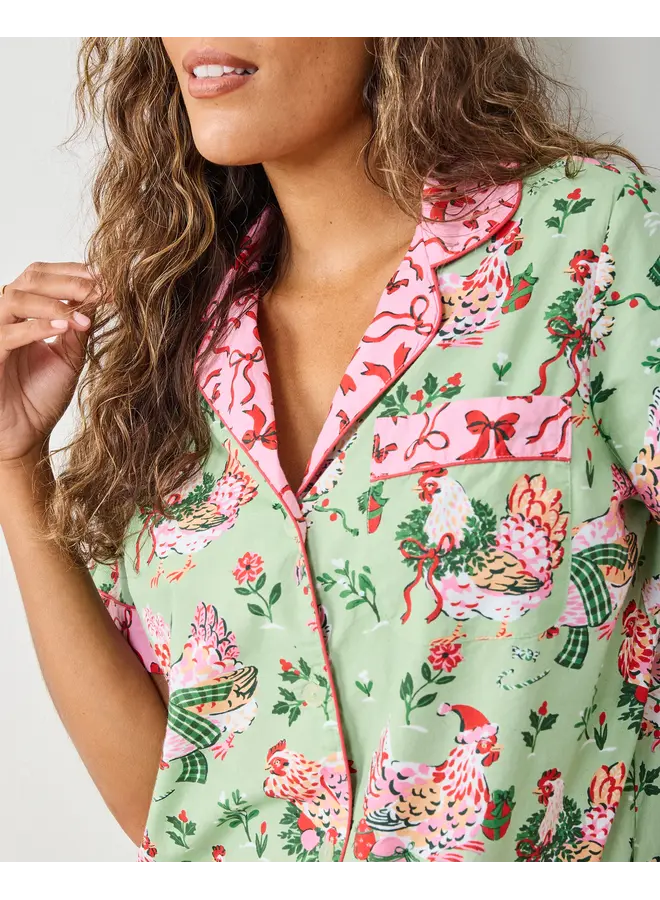 Holiday Hens Sage Short Set PREORDER!