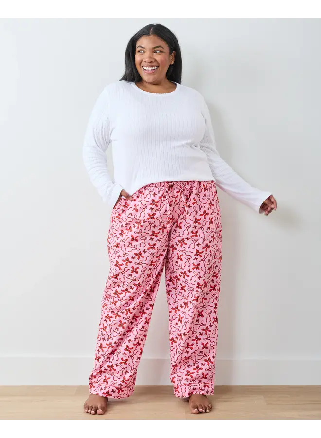 Red Ribbons Pink Tinsel Long Pants PREORDER!