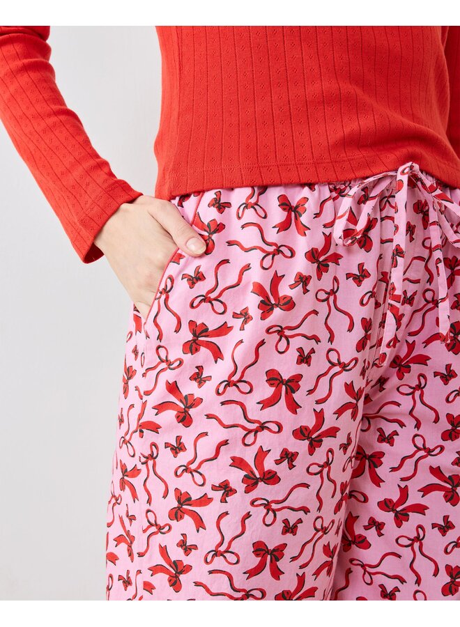 Red Ribbons Pink Tinsel Long Pants PREORDER!