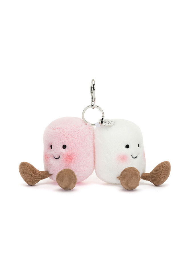 Amuseables Pair of Marshmallows Bag Charm