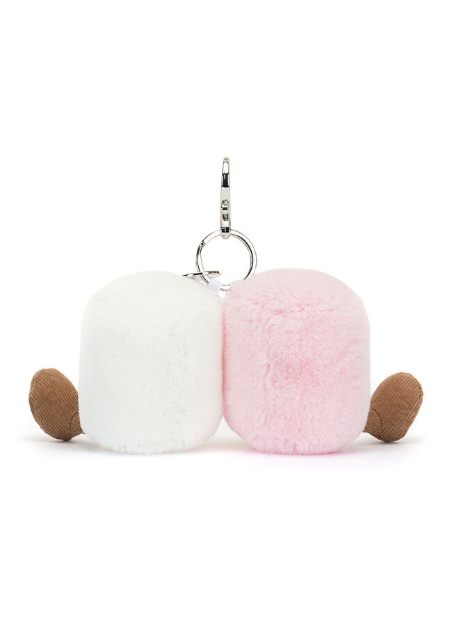 Amuseables Pair of Marshmallows Bag Charm
