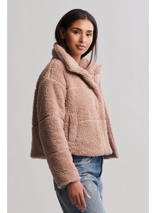 Brushed CozyChic Puffer Jacket Willow