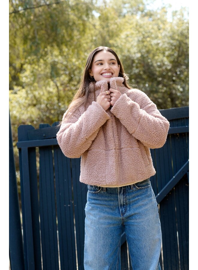 Brushed CozyChic Puffer Jacket Willow