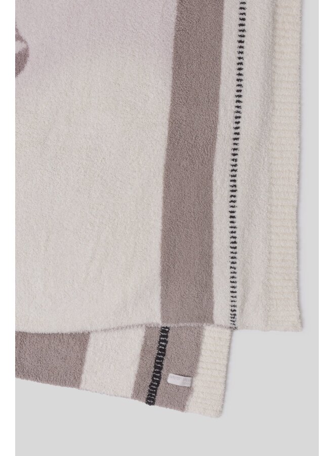 CozyChic Stallion Throw Cream