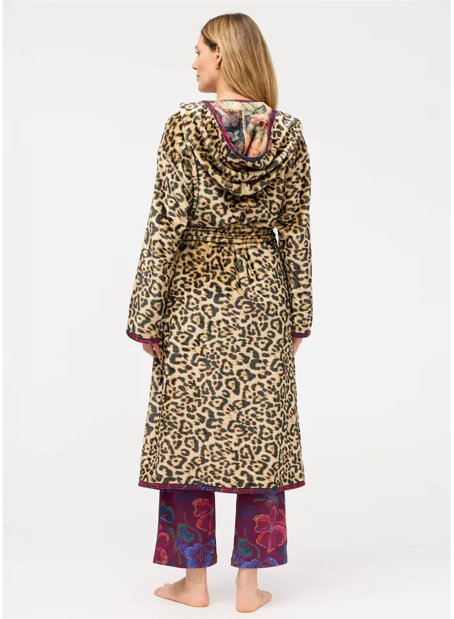 Aditi Robe Reversible Bellina Leopard