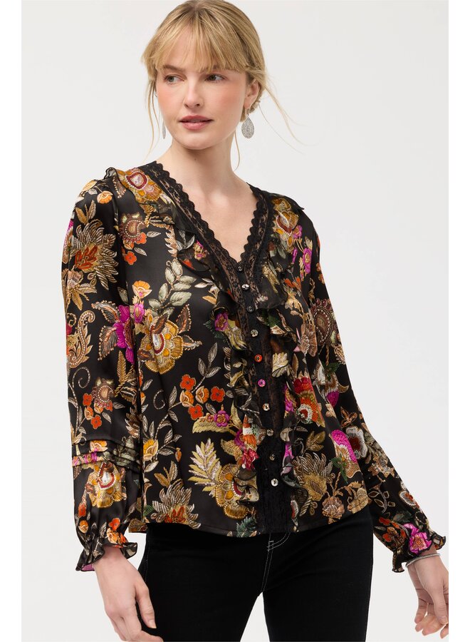 Claudia Blouse Lowri Black