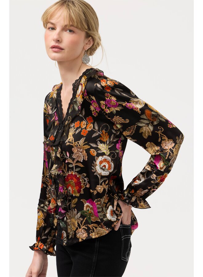 Claudia Blouse Lowri Black