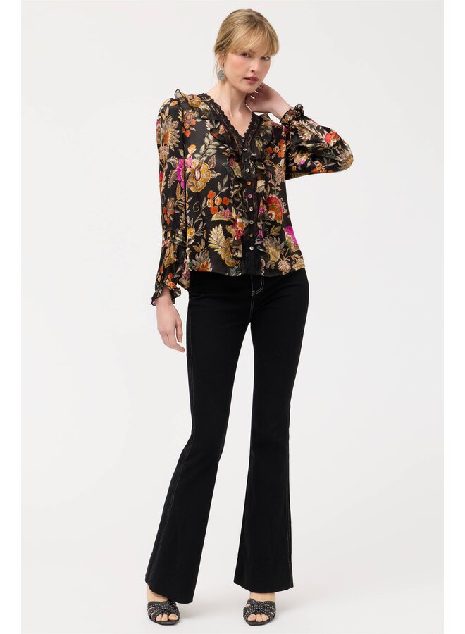 Claudia Blouse Lowri Black