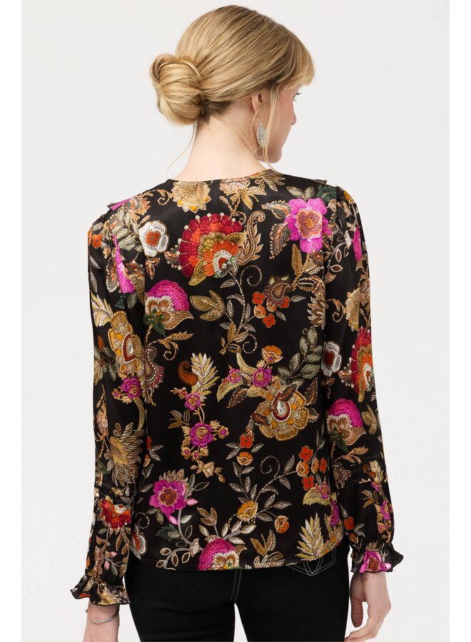 Claudia Blouse Lowri Black