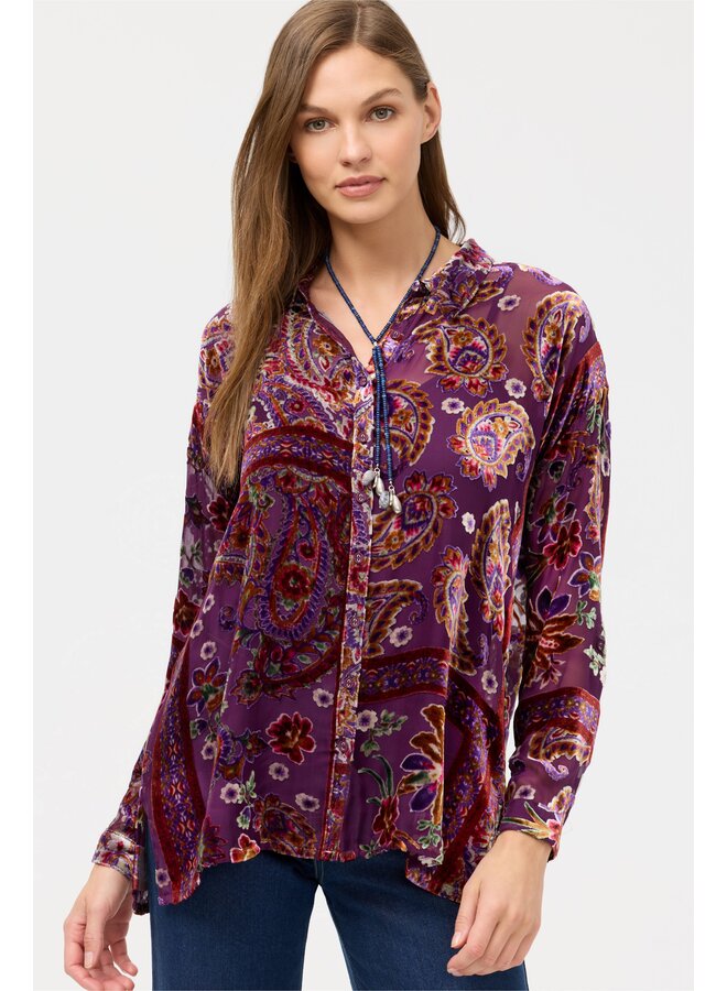 Slim Audrey Collared Shirt Domitila