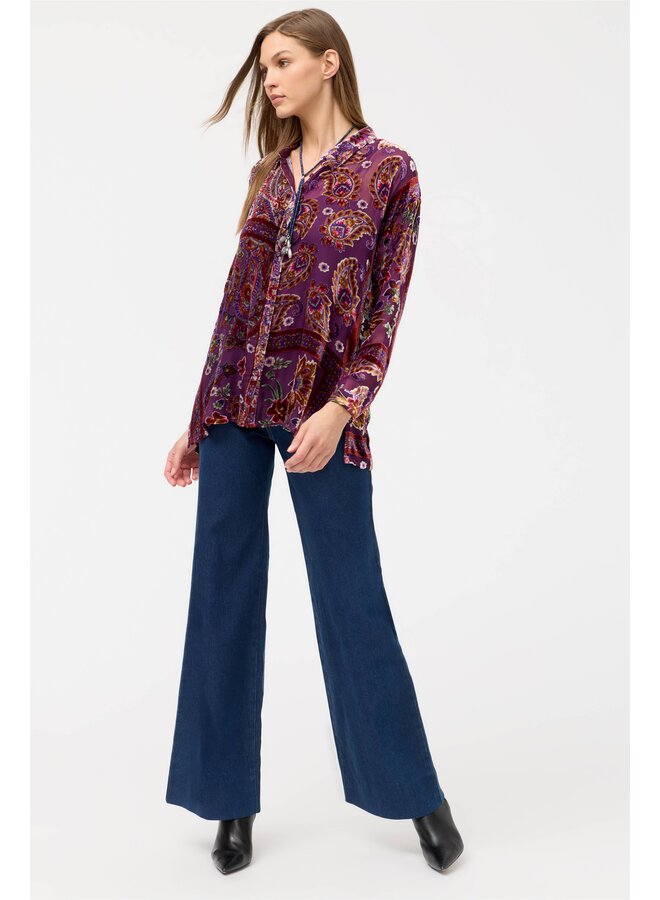 Slim Audrey Collared Shirt Domitila