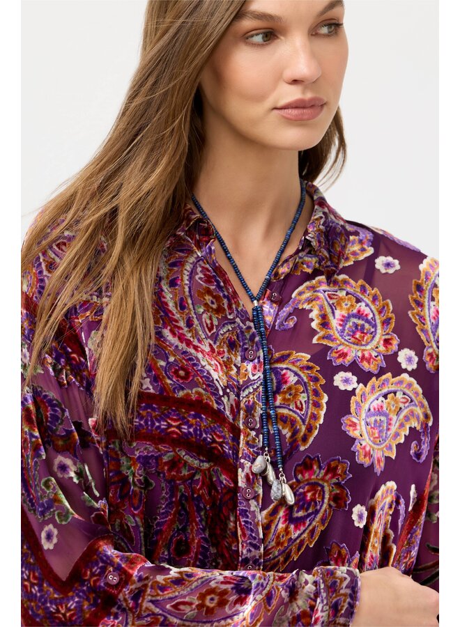 Slim Audrey Collared Shirt Domitila