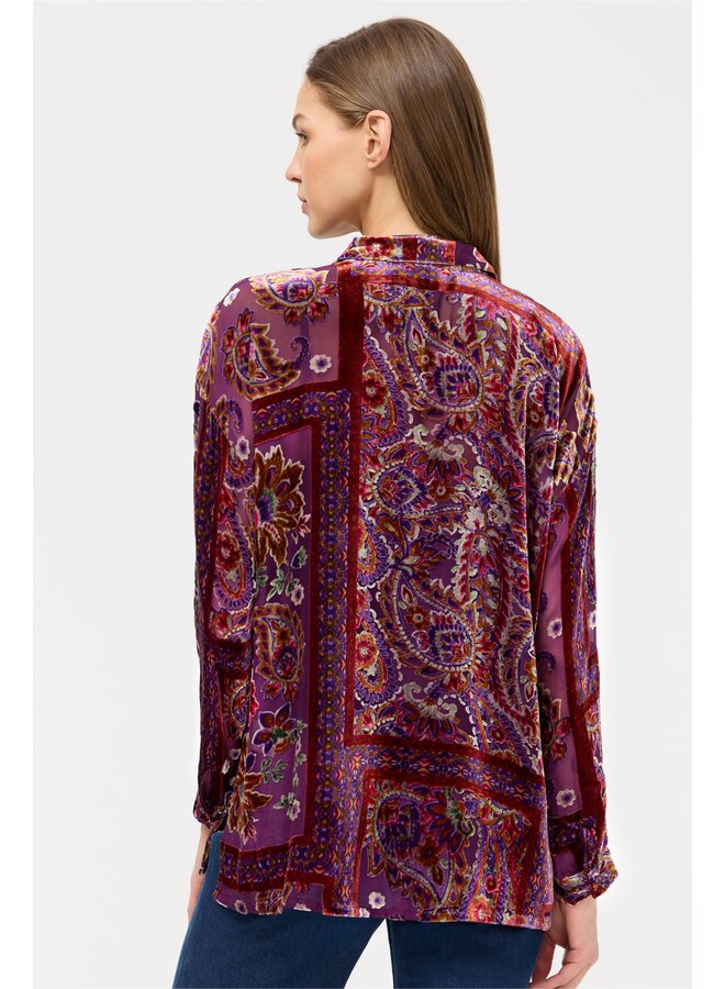 Slim Audrey Collared Shirt Domitila