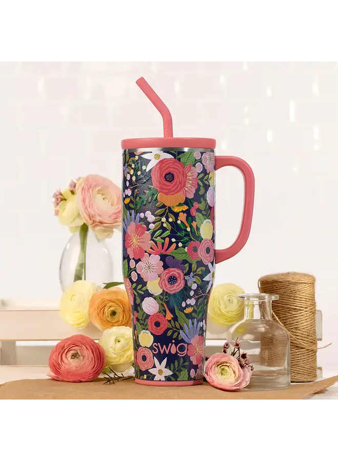 Mega Mug 40oz Secret Garden