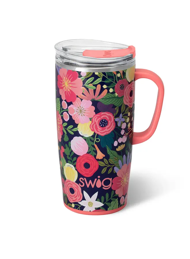 Travel Mug 22oz Secret Garden