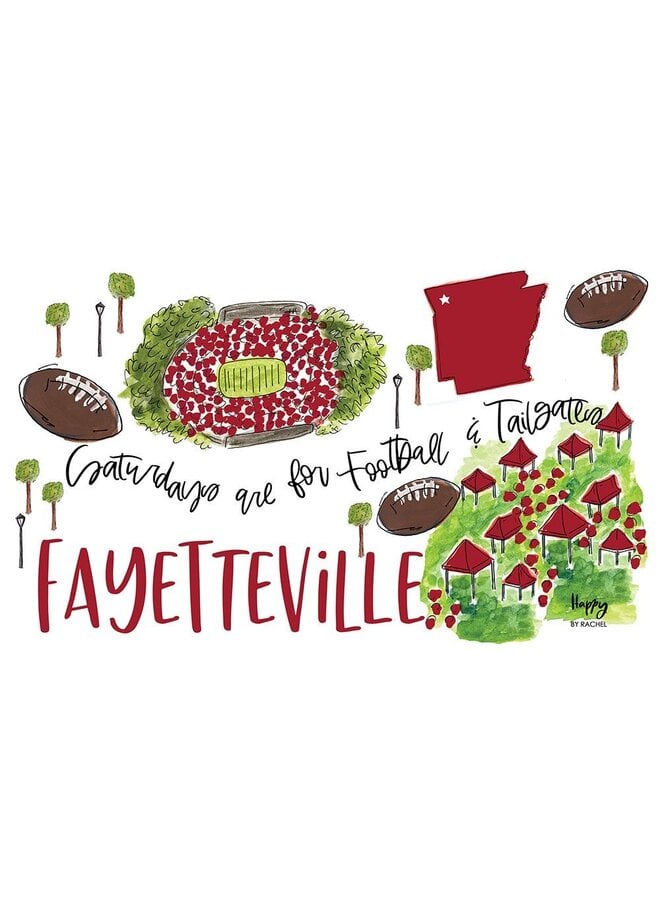 Tumbler 12oz Saturdays in Fayetteville