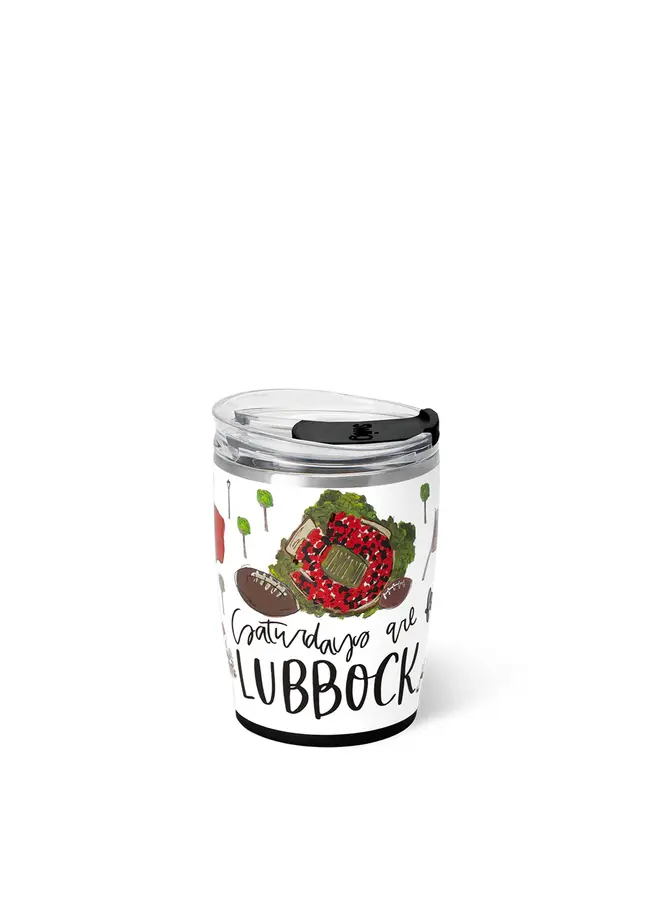 Tumbler 12oz Saturdays in Lubbock