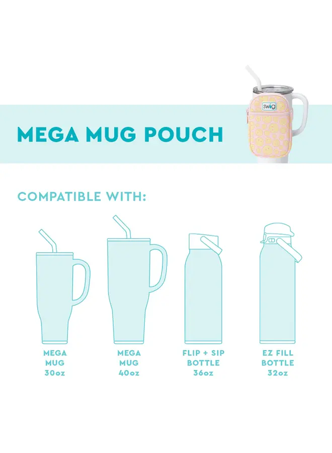 Mega Mug Pouch Scrub Life