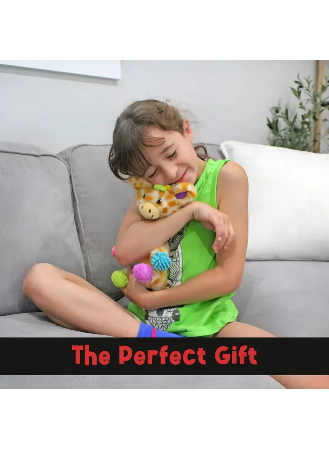 Patches The Mini Sensory Giraffe with Extendable Neck