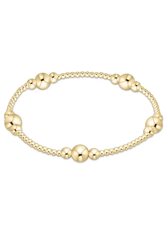 Purpose Gold 6mm Bead Bracelet