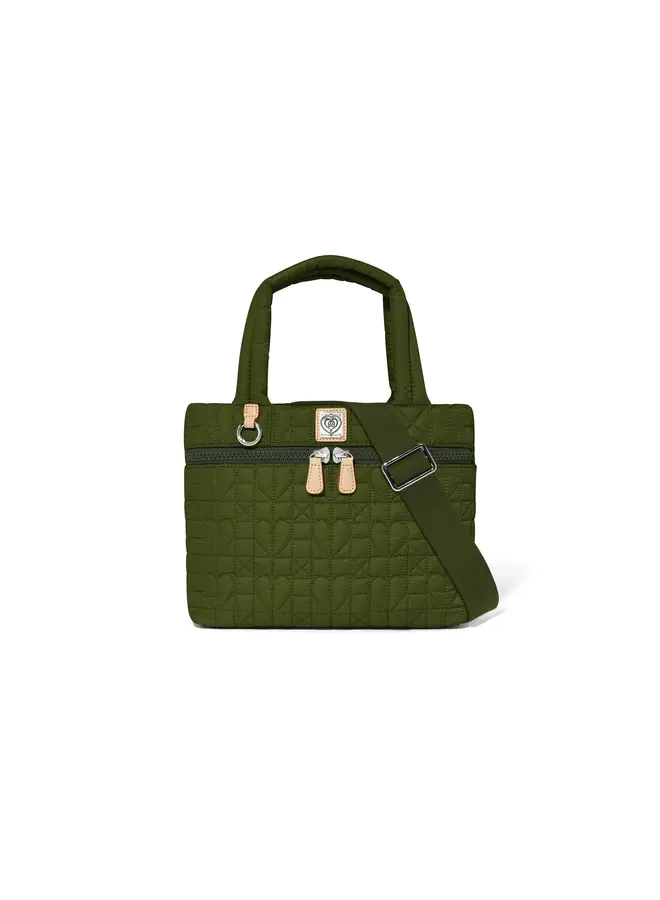 Adrienne Small Tote Army Green