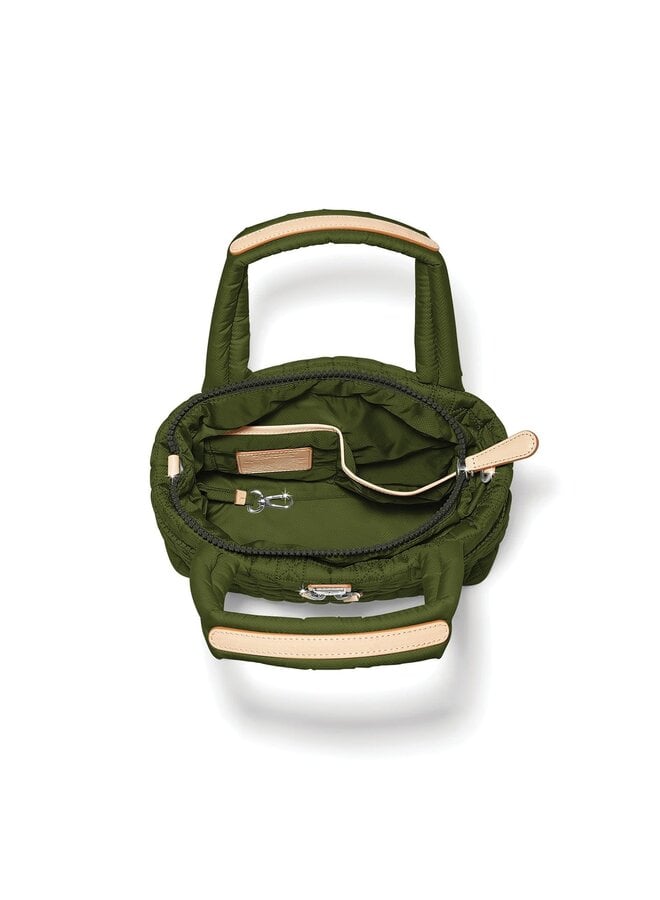 Adrienne Small Tote Army Green