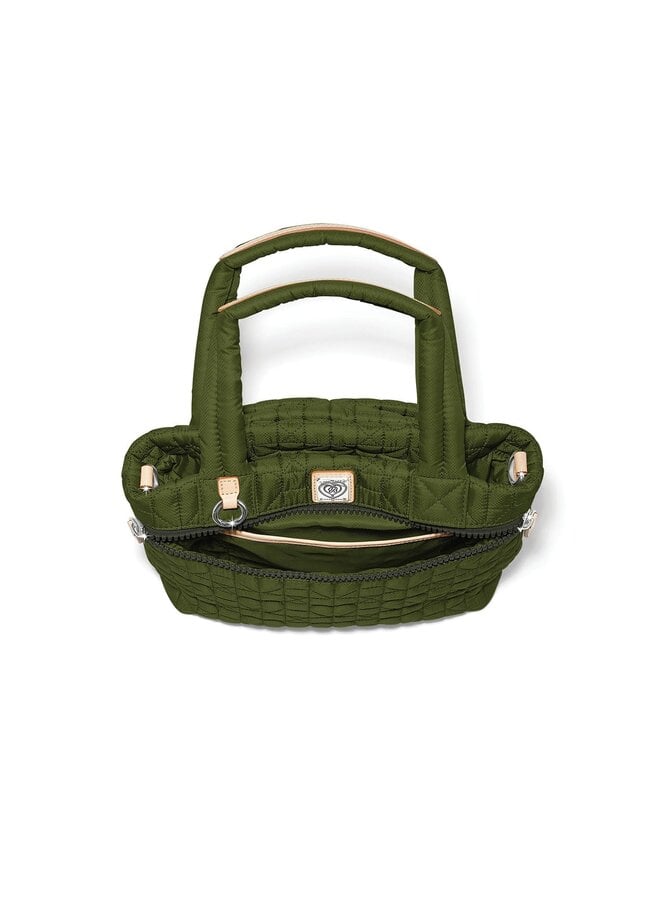 Adrienne Small Tote Army Green
