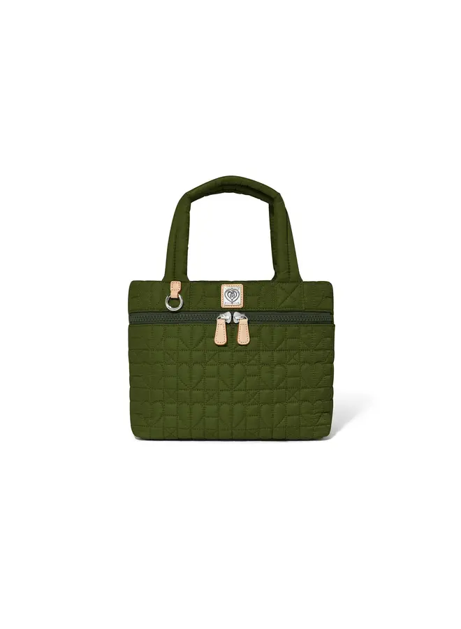 Adrienne Small Tote Army Green