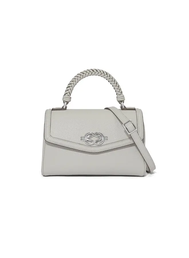 Tate Flap Satchel Sterling