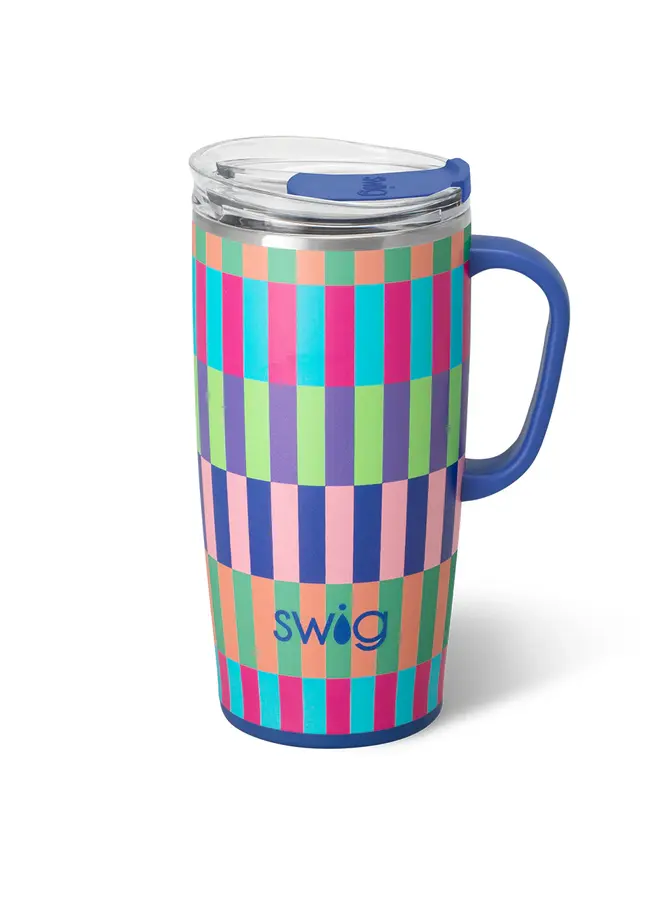 Travel Mug 22oz Brite Stripe