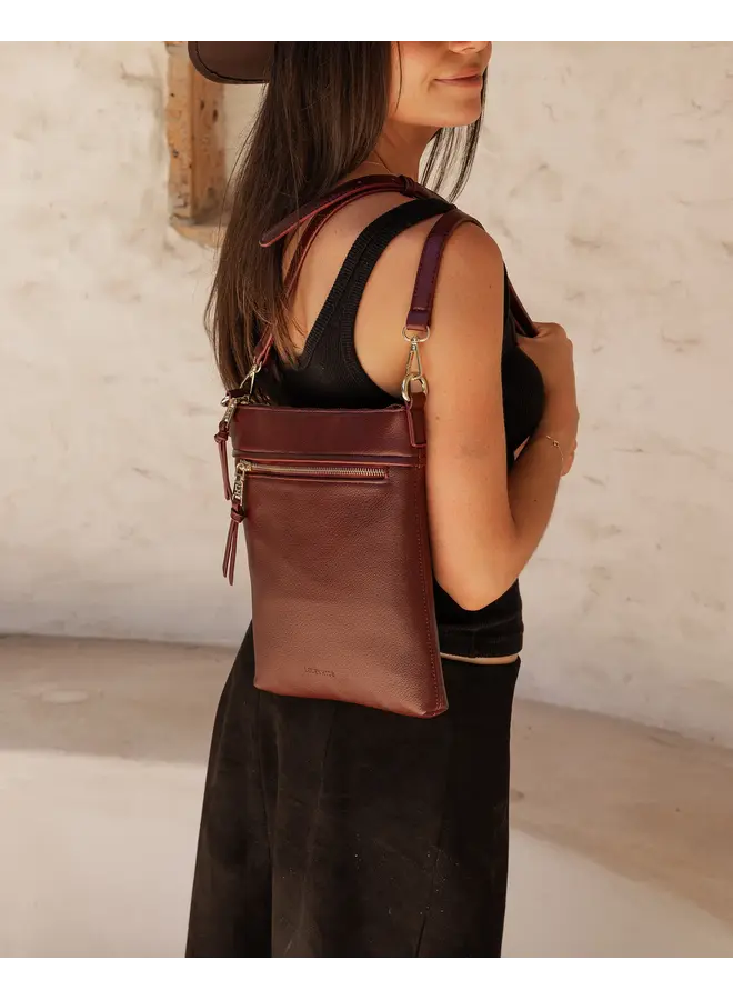 Cressida Crossbody Bag Burgundy