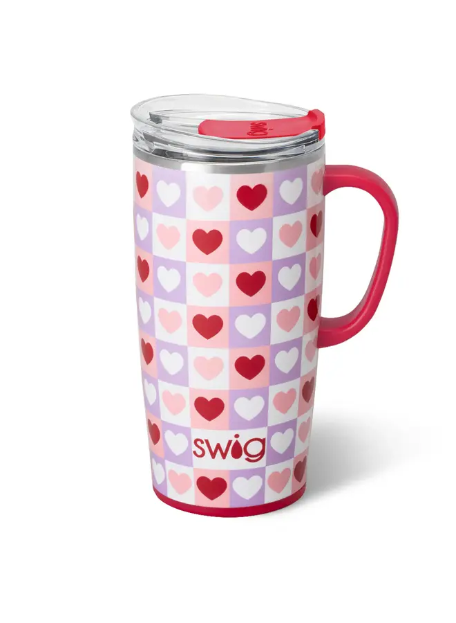 Travel Mug 22oz Check Yes