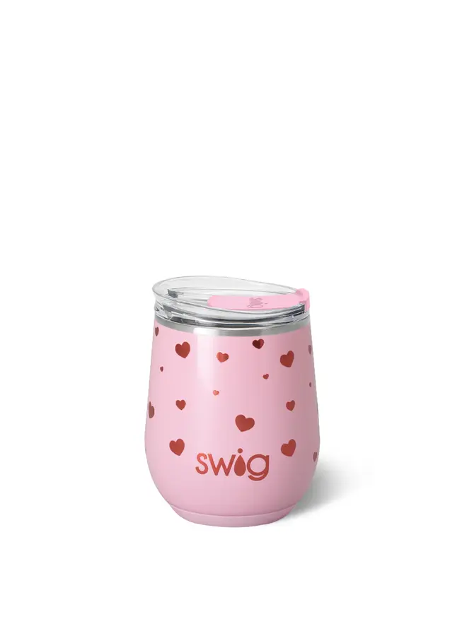 Stemless Wine Cup 12oz Sweethearts