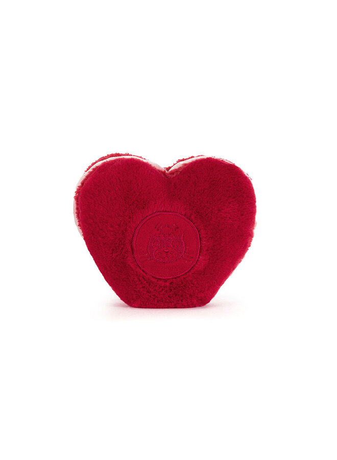 Amuseables Arlette Heart Macaron (Red)