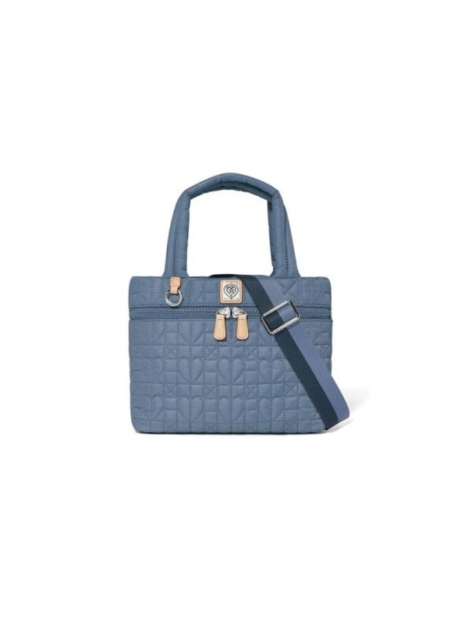 Adrienne Small Tote Powder Blue