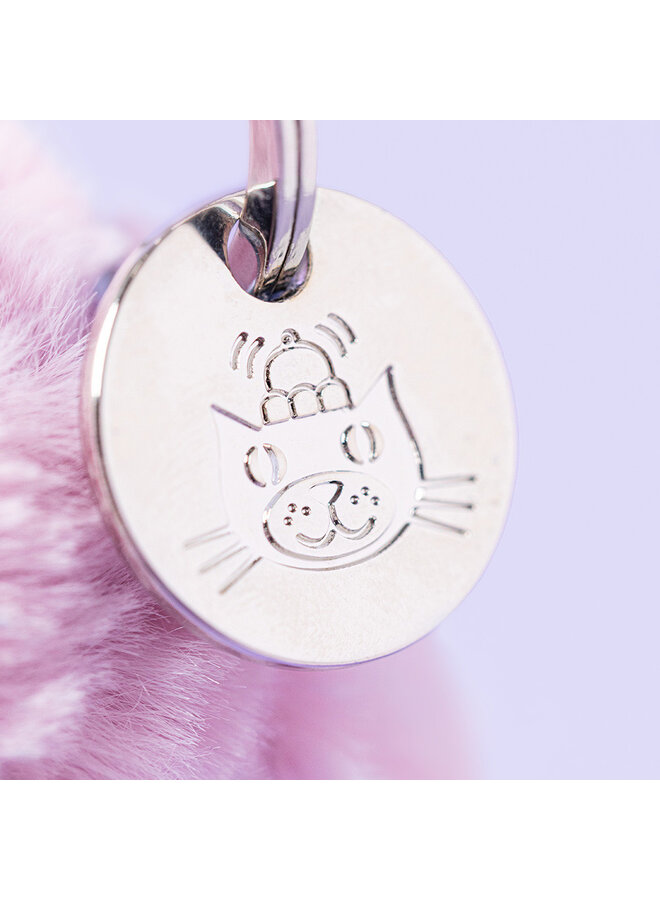 Thistlepop Blossom Bunny Bag Charm